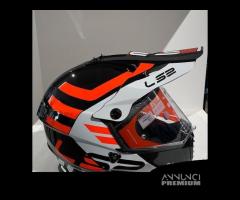 Casco LS2 MX436 Adventurer Orange