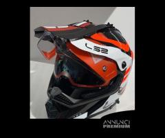 Casco LS2 MX436 Adventurer Orange