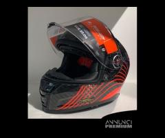 LS2 CASCO INTEGRALE FF811 VECTOR II CARBON Black/R