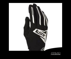 Guanti Moto Cross Enduro Just1 J-FORCE 2.0 Nero Bi