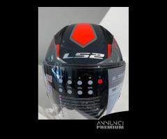 Casco Ls2 OF600 COPTER II DISTON Grigio/Rosso