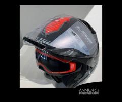 Casco Ls2 OF600 COPTER II DISTON Grigio/Rosso