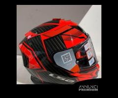 Casco LS2 FF800 STORM II Tracker Black/Red