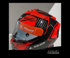 Casco LS2 FF800 STORM II Tracker Black/Red