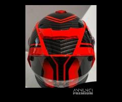 Casco LS2 FF800 STORM II Tracker Black/Red