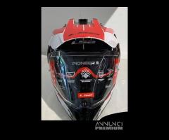 Casco LS2 MX702 Pioneer II NAMIB Gloss Red/Blue