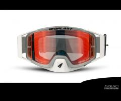 OCCHIALI MOTOCROSS WISE PRO GRIGIO lente Specchiat