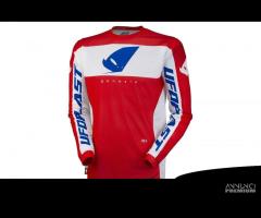 MAGLIA MOTOCROSS UFO GENESIS ROSSA E BLU