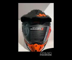 Casco Just1 J14-F ELITE Black/Orange