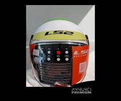 Casco LS2 OF558 SWIRL White RAINBOW