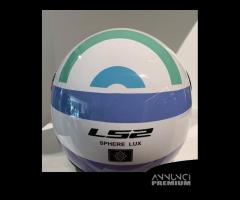 Casco LS2 OF558 SWIRL White RAINBOW