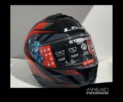 Casco Integrale FF808 Stream II Fury Nero/Rosso