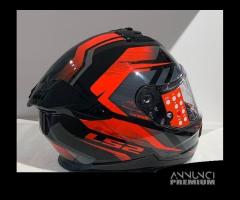 Casco Integrale FF808 Stream II Fury Nero/Rosso