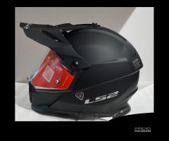 Casco LS2 MX436 Mono Matt Black