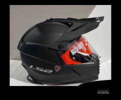 Casco LS2 MX436 Mono Matt Black