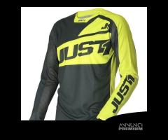 Maglia Moto Cross Enduro Just1 J-FORCE VERTIGO Gri - 1