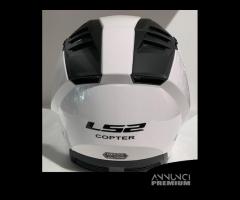 Casco jet ls2 of600 copter bianco