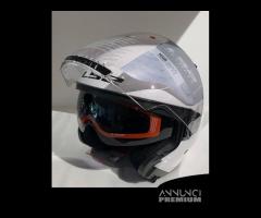 Casco jet ls2 of600 copter bianco