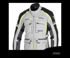 Giacca Moto Touring 3STRATI Gms EVEREST Grigio/Ner