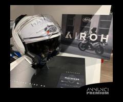 Casco Airoh Mathisse Color White Gloss