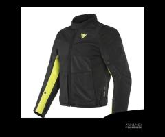 Giacca Dainese SAURIS 2 D-DRY JACKET Black/Fluo Ye