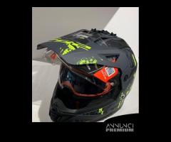 Casco LS2 MX702 Pioneer II CRAZY MATT Grey/Yellow