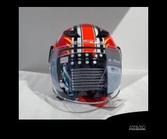 LS2 OF602 FUNNY Sluch Red/White CASCO JET BIMBO