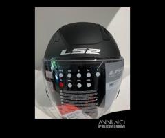 Casco jet ls2 of600 copter nero opaco