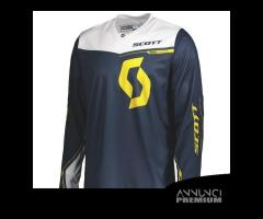 Maglia Scott 350 Dirt Blue/Yellow - 1