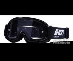 SHOT Maschera da bambino UPPER KID Black