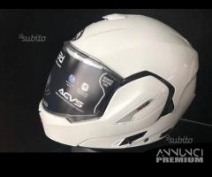 Casco Airoh Rev19 color White Gloss