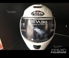 Casco Airoh Rev19 color White Gloss