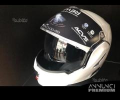 Casco Airoh Rev19 color White Gloss