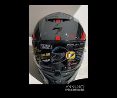 Casco SCORPION EXO-R1 EVO AIR FINAL Grigio/Rosso