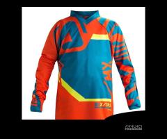 Maglia Cross BIMBO Acerbis FitCross MX Arancio/Blu