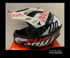 Casco SHOT Rush Black/Red Glossy