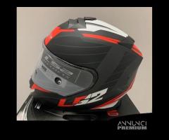 Casco LS2 FF800 STORM Nerve Matt Black/Red