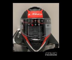 Casco LS2 FF800 STORM Nerve Matt Black/Red