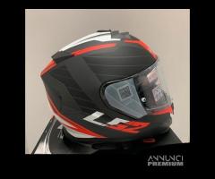 Casco LS2 FF800 STORM Nerve Matt Black/Red