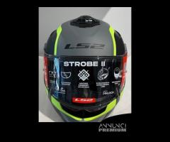 Casco Ls2 FF908 STROBE II MONZA Nero Opaco Giallo