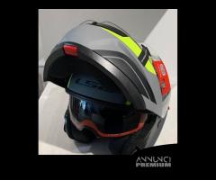 Casco Ls2 FF908 STROBE II MONZA Nero Opaco Giallo