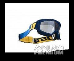 JUST1 MASCHERA CROSS VITRO BLU GIALLO OPACO