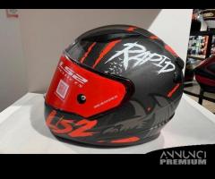 CASCO INTEGRALE LS2 FF353 RAPID RAVEN Matt Black W