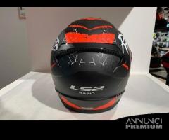 CASCO INTEGRALE LS2 FF353 RAPID RAVEN Matt Black W