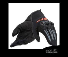 Dainese mig 3 air gloves black/fluo red