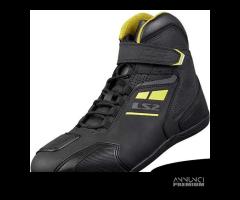 SCARPE MOTO LS2 GARRA NERO H-V GIALLO