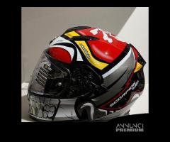 Casco Scorpion Exo-491 PIRATE Rosso