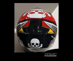 Casco Scorpion Exo-491 PIRATE Rosso