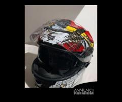 Casco Scorpion Exo-491 PIRATE Rosso