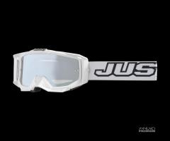 Maschera Cross/Enduro JUST1 Iris 2.0 Solid White